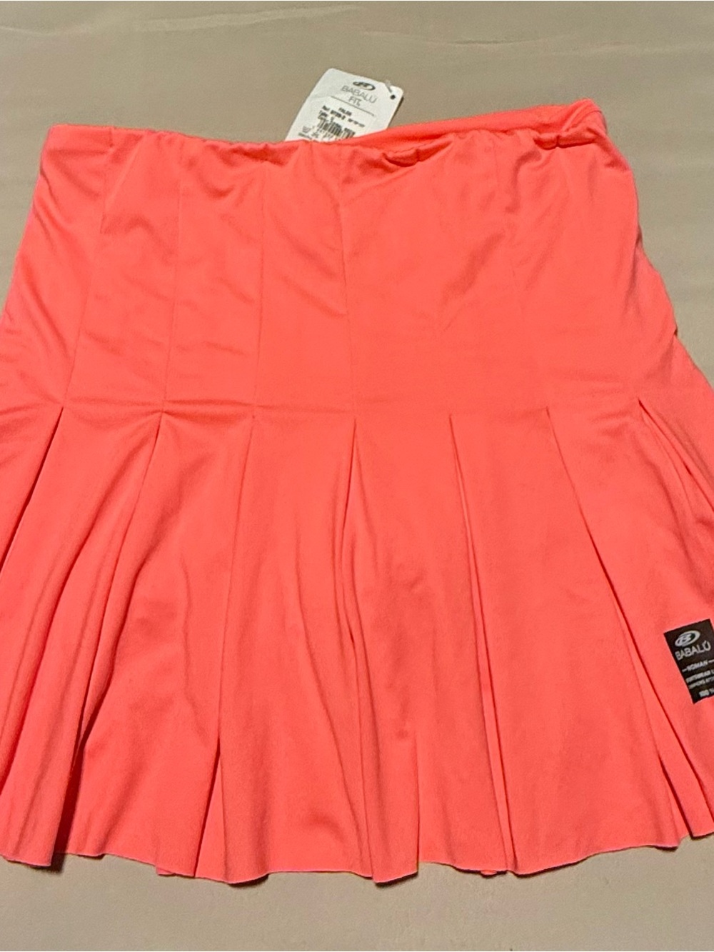 Baleaf Coral Pleated Skater Skirt